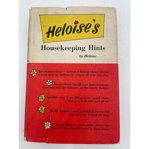 Vintage Heloises Housekeeping Hints By Heloise Book Tips Cleaning Hacks